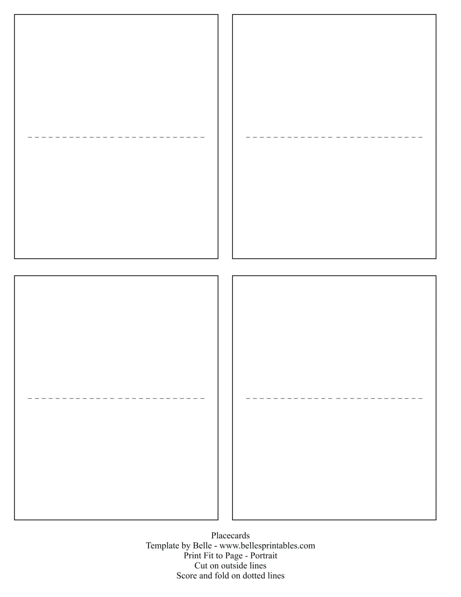 001 Place Card Template Word Ideas Dreaded 4 Per Sheet Free For Place Card Template 6 Per Sheet
