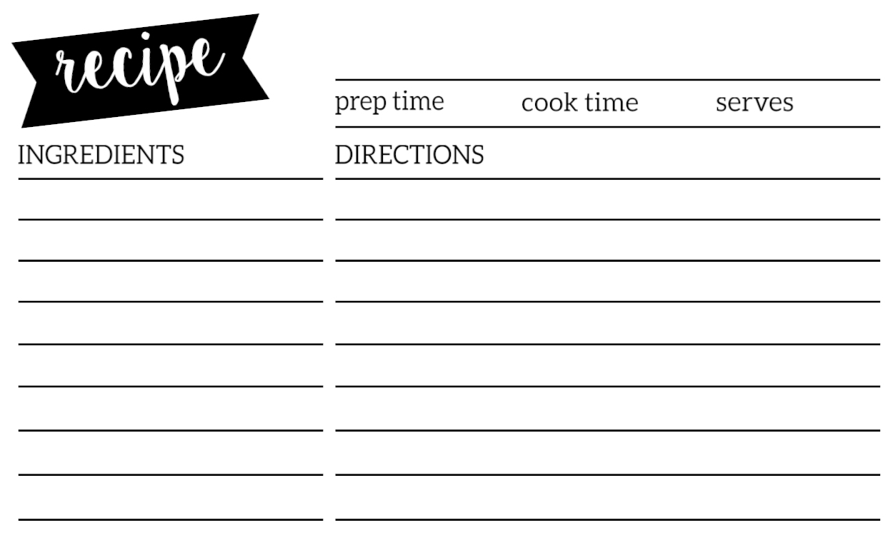 001 Recipe Card 3X5 Template Free Awesome Ideas Printable For Microsoft Word Recipe Card Template