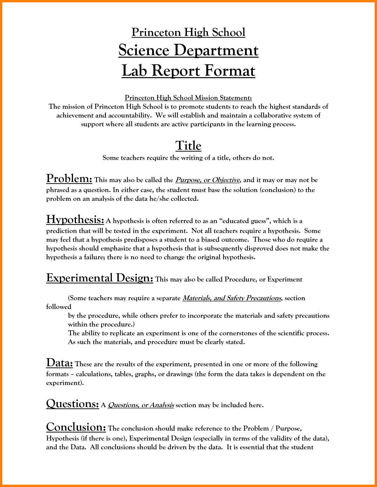 001 Template Ideas Lab Report Middle Unforgettable School Throughout Lab Report Template Middle School