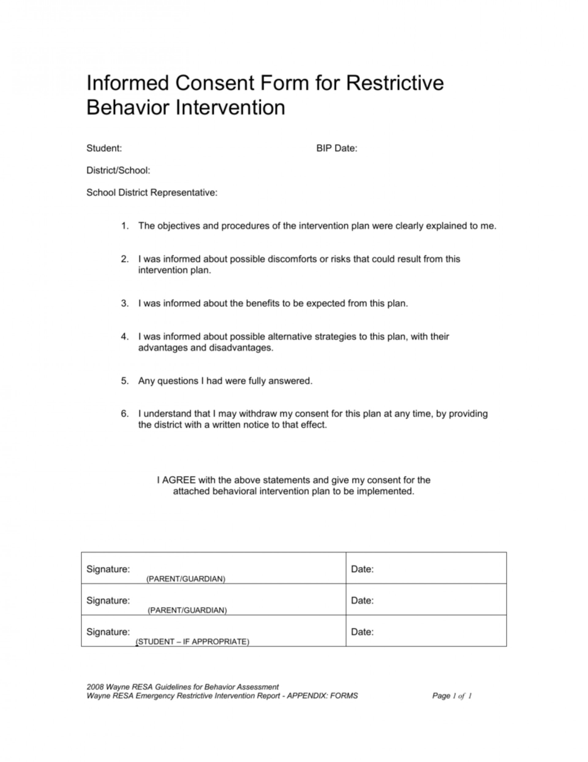 004 Behavior Modification Plan Template Unusual Ideas Dog In Intervention Report Template