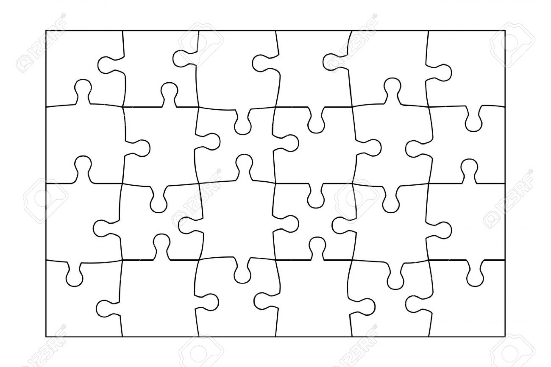 004 Jig Saw Puzzle Template Astounding Ideas Jigsaw Inside Jigsaw Puzzle Template For Word