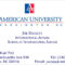 004 Student Business Card Template University Of Arizona Within Student Business Card Template