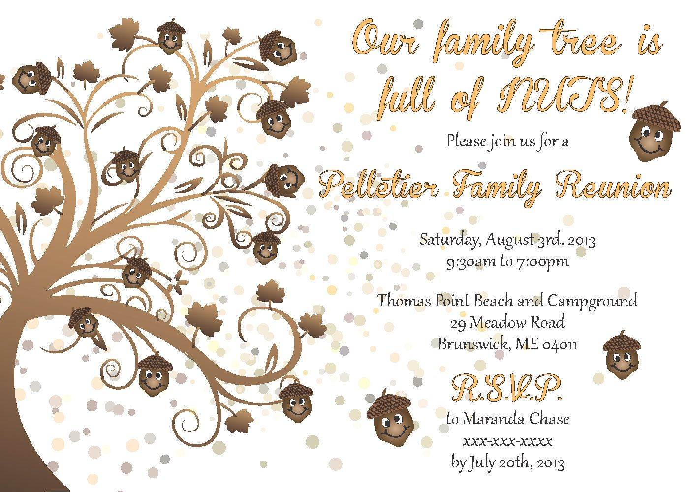 005 Template Ideas Family Reunion Invitations Magnificent In Reunion Invitation Card Templates