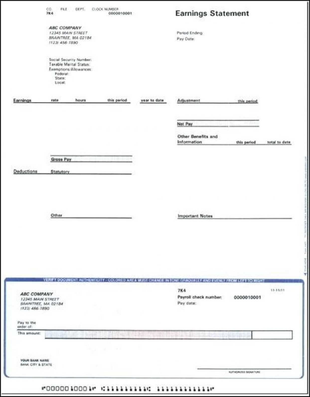 006 Blank Adp Pay Stub Template Ideas Striking Stubs Word For Blank Pay Stub Template Word