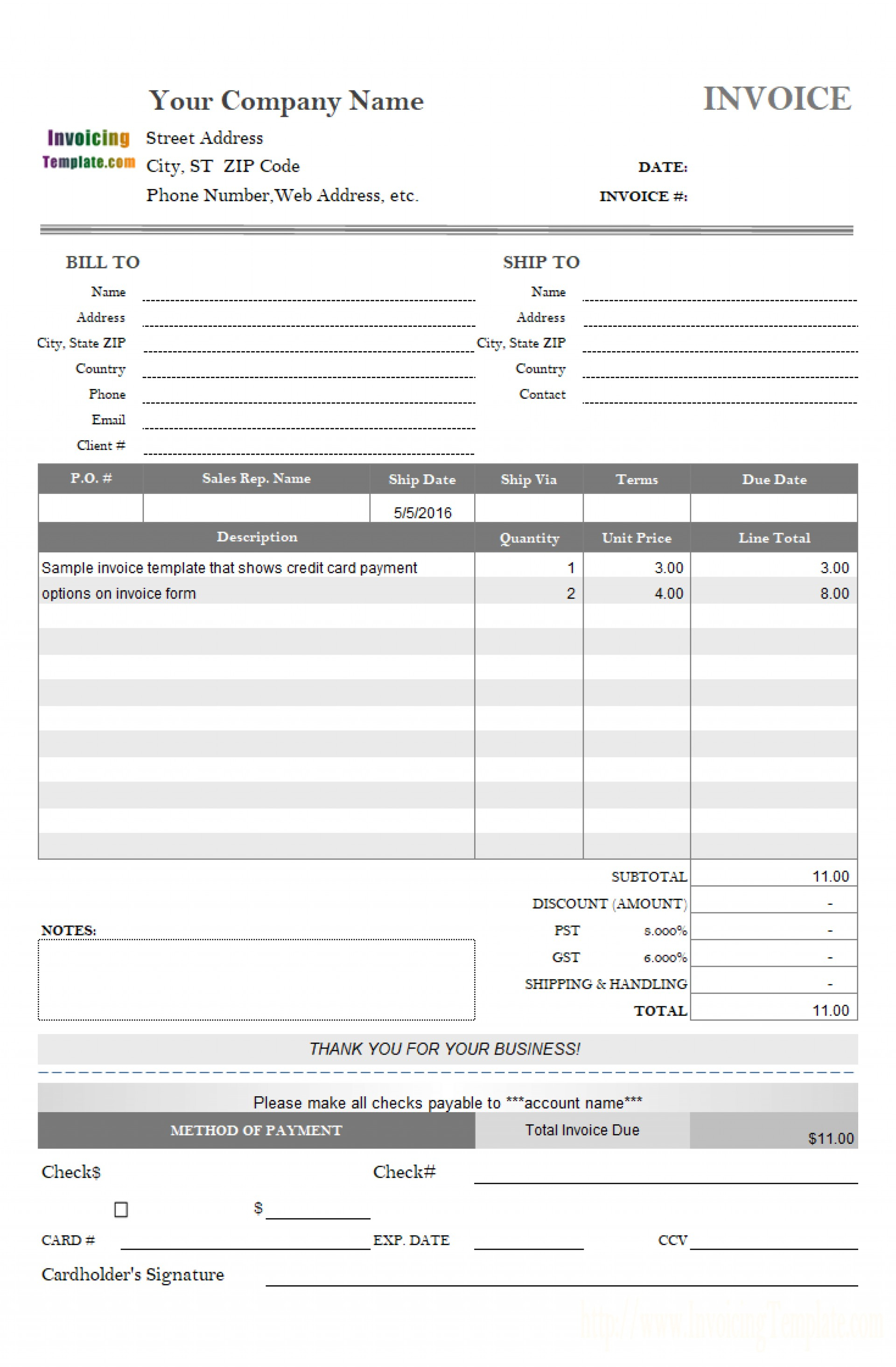 009 Template Ideas Credit Card Receipt Unusual Format With Regard To Credit Card Payment Plan Template