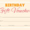011 Free Birthday Gift Certificate Templates Voucher Intended For Present Certificate Templates