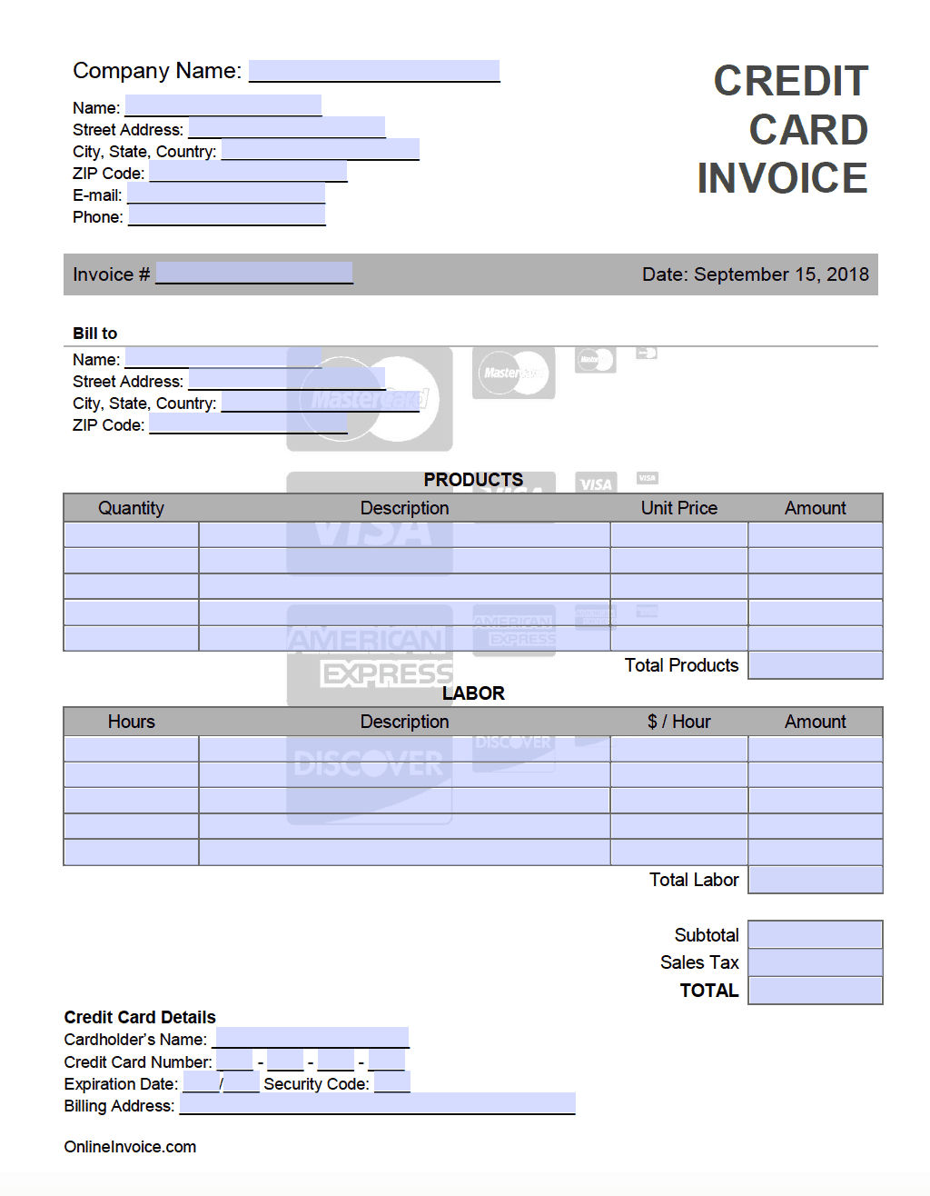 013 Template Ideas Credit Card Invoice Unusual Receipt Within Credit Card Bill Template