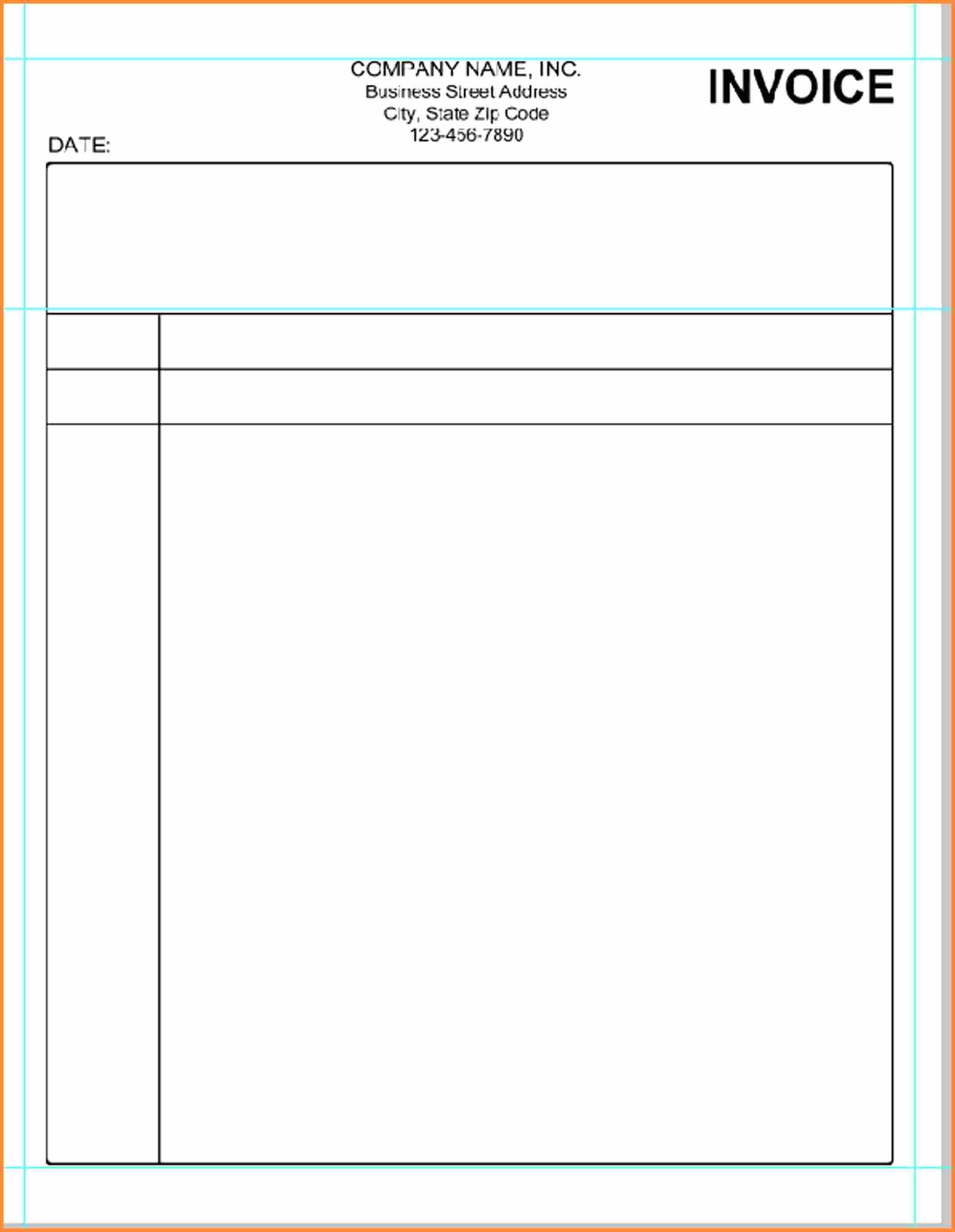 017 Template Ideas Invoice Microsoft Word Free Printable Within Free Printable Invoice Template Microsoft Word