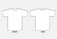 018 Blank Tshirt Template Pdf T Shirt Templates Free In regarding Blank Tshirt Template Pdf
