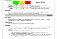 018 Project Status Report Template Excel Software Testing with regard to Project Status Report Template Word 2010