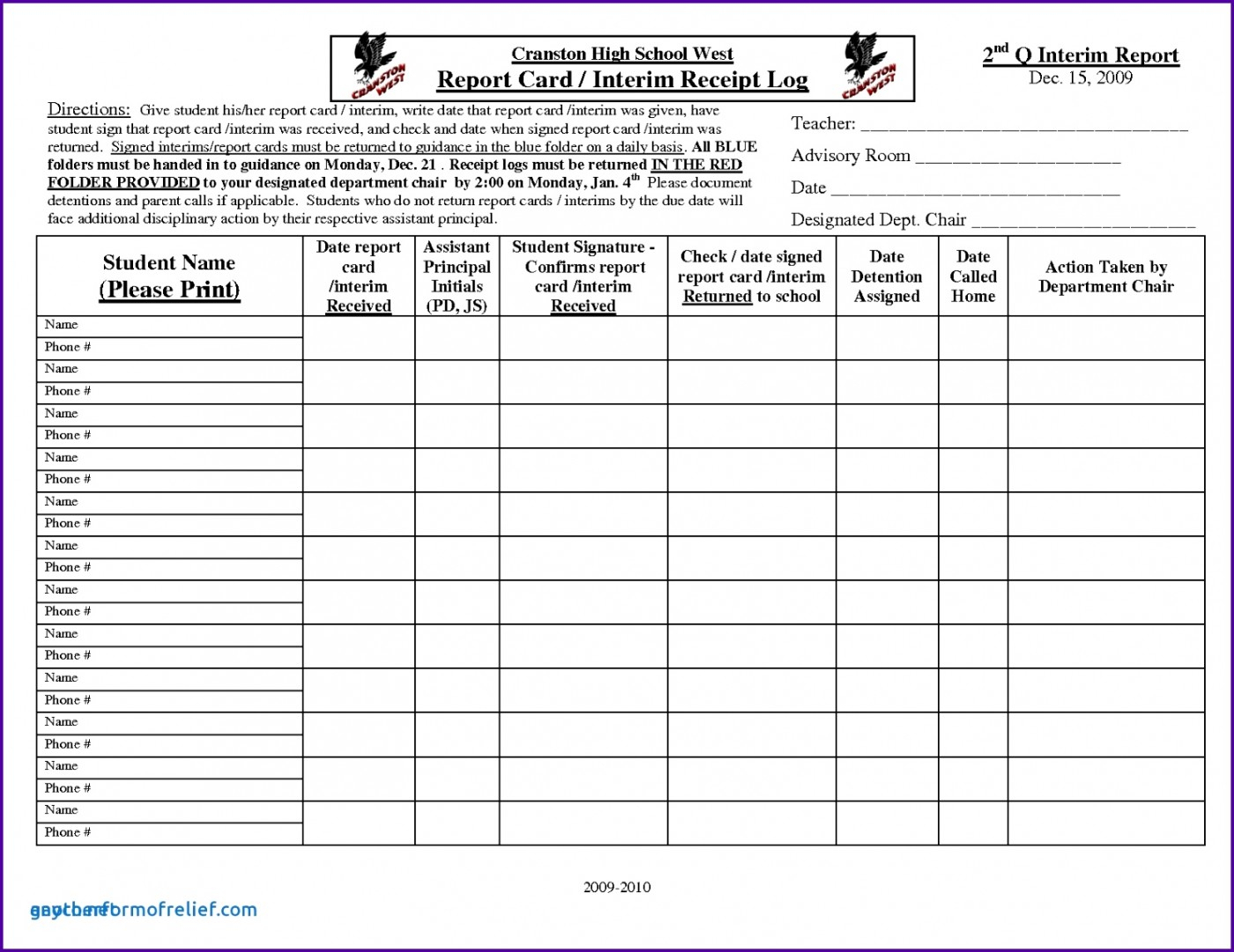 019 Middle School Report Card Template Ideas Excel With High Within High School Report Card Template