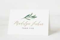 023 Template Ideas Card Printable Place Breathtaking Cards in Paper Source Templates Place Cards