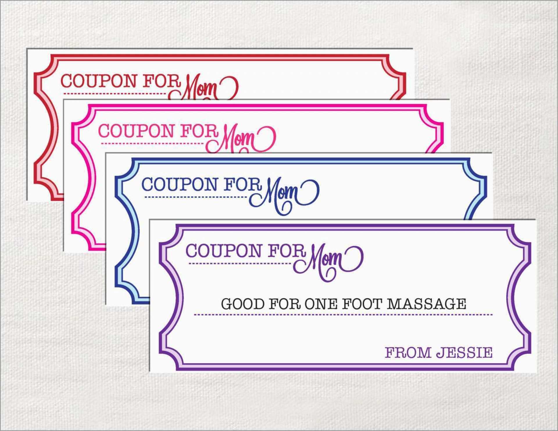 027 Free Coupon Maker Template Blank Exceptional Ideas With Blank Coupon Template Printable