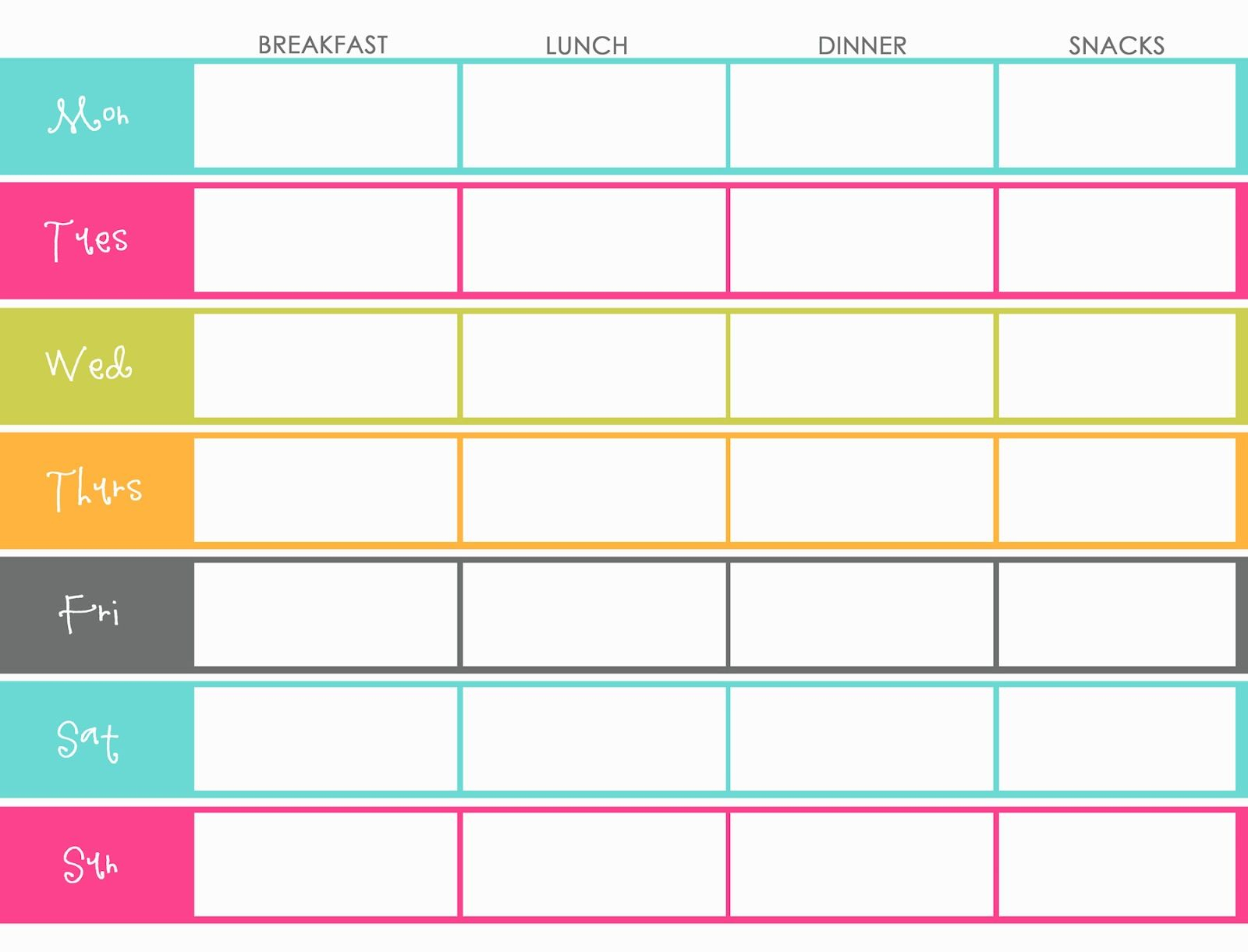 027 Free Menu Planner Template Awesome Ideas Diet Plan With Throughout Weekly Meal Planner Template Word