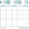 030 Monthly Meal Planner Template Free Menu Awesome Ideas Within Meal Plan Template Word