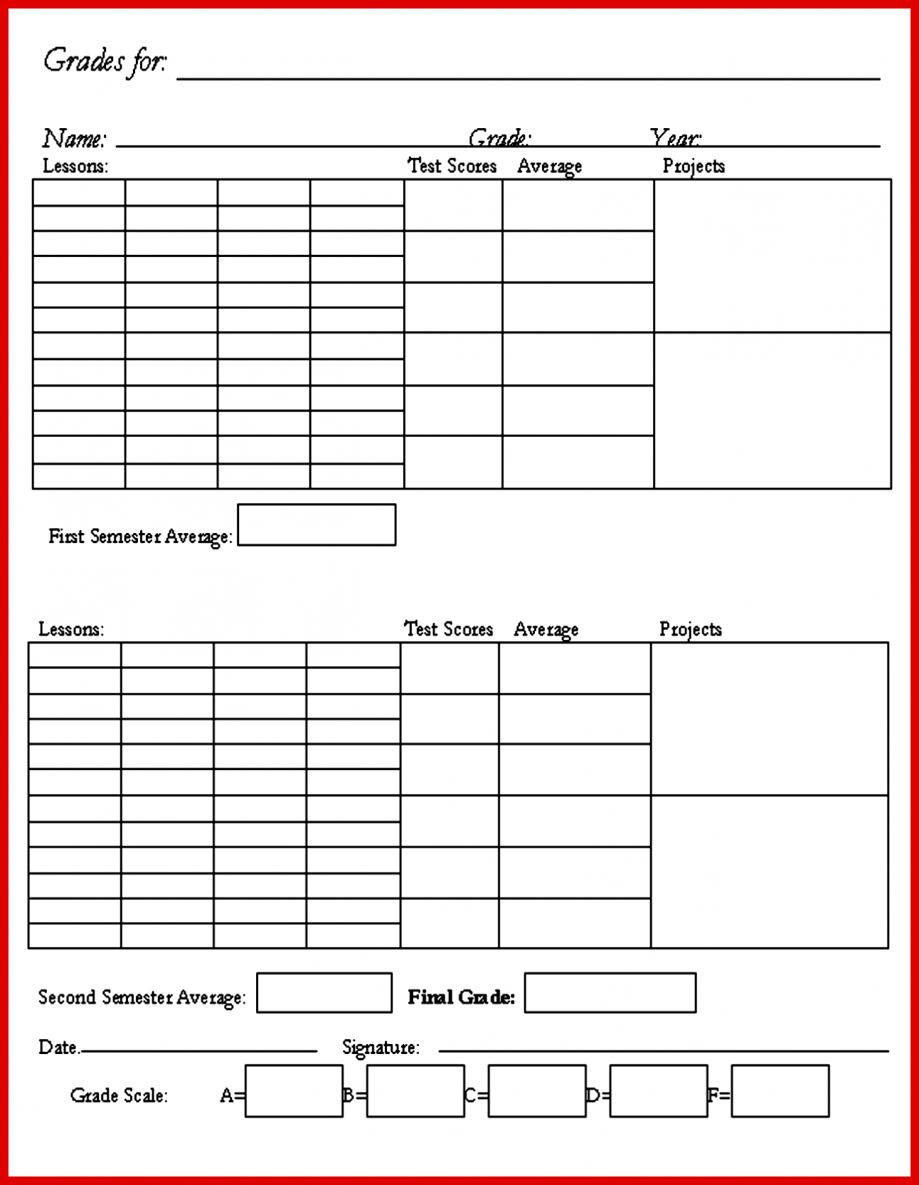 031 Free Report Card Template Surprising Ideas Printable Dog Regarding Homeschool Report Card Template