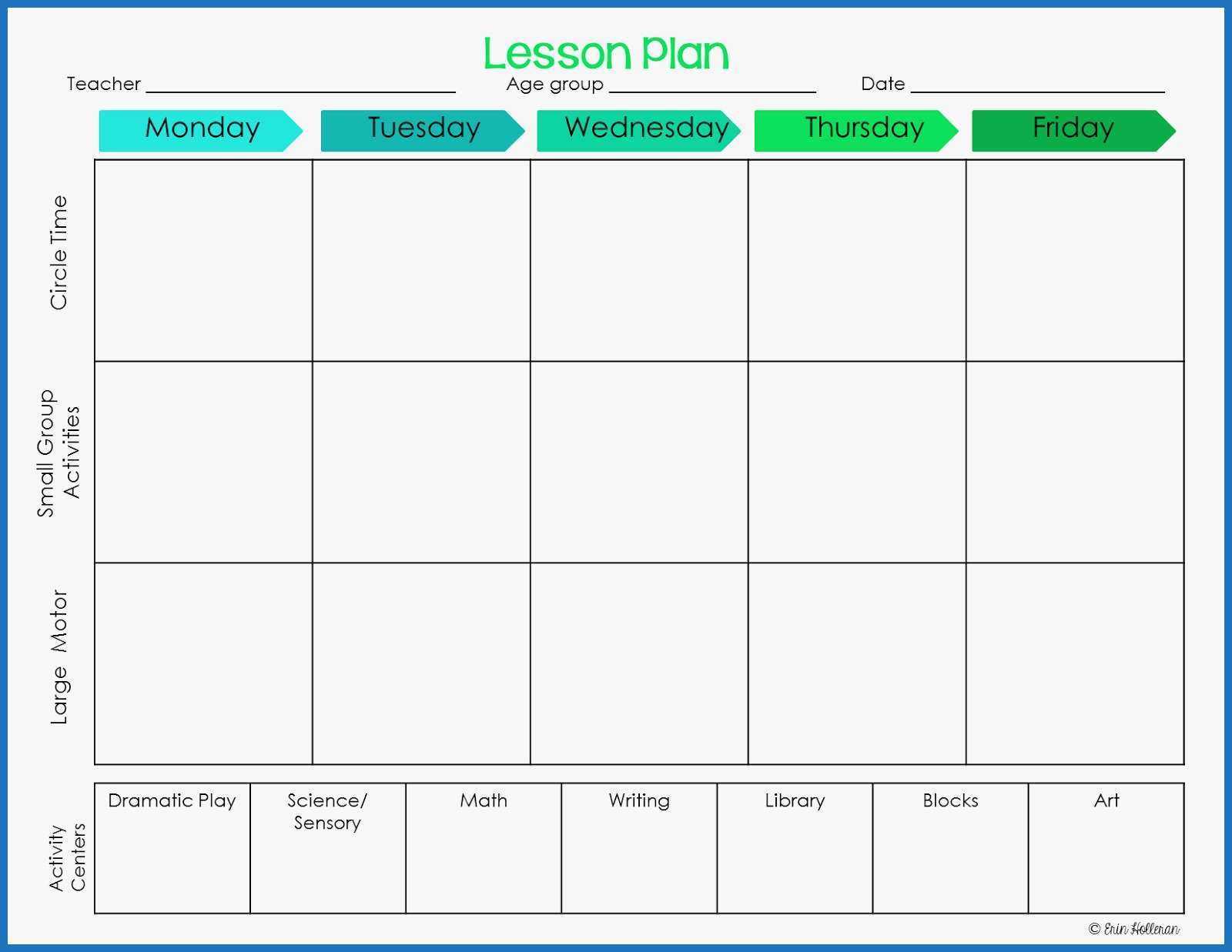 031 Preschool Lesson Plan Template Cute Ponderings Make Your Inside Blank Preschool Lesson Plan Template