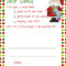 034 Santa Letter Letters From Template Archaicawful Ideas With Letter From Santa Template Word