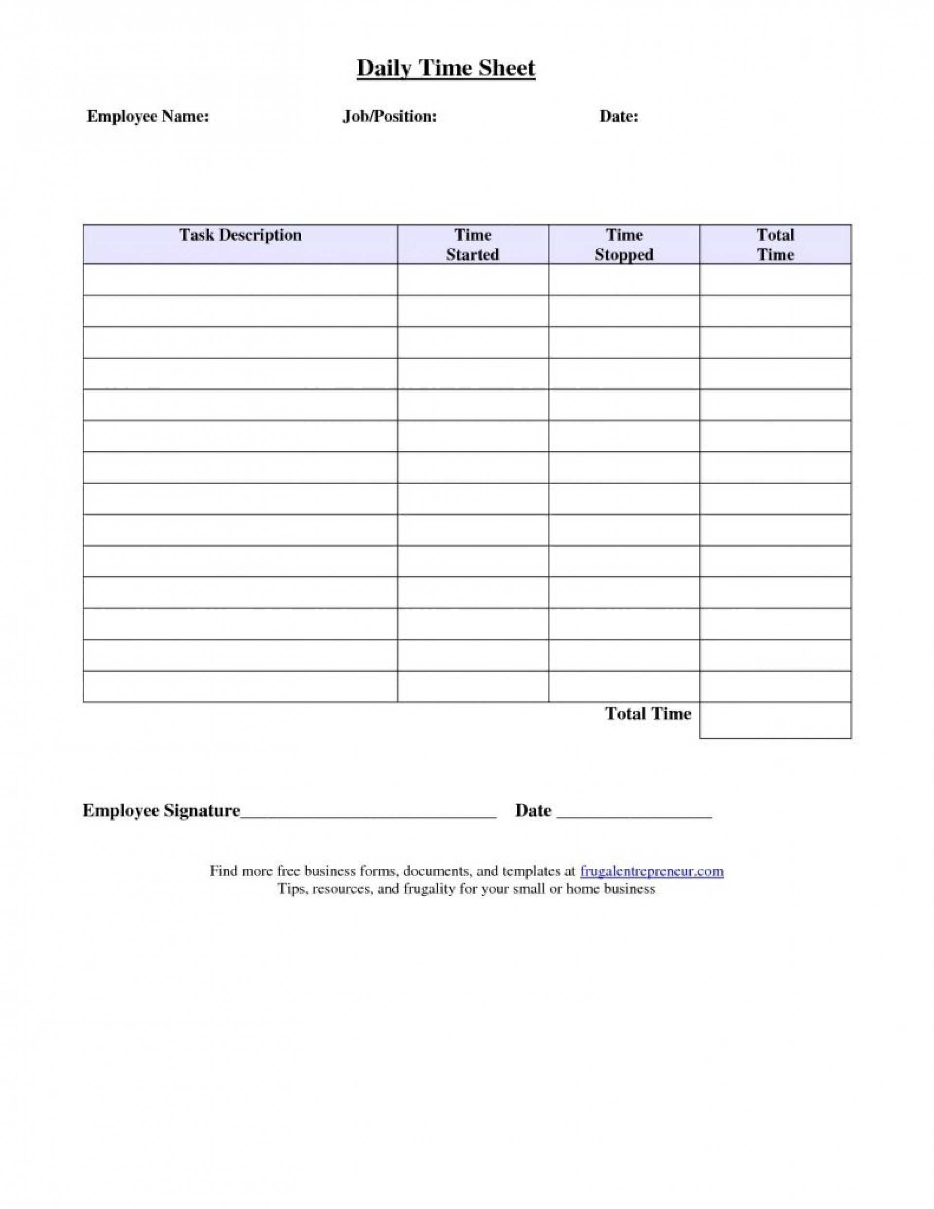 043 Free Weekly Timesheet Template Of Printable Uma Monthly For Weekly Time Card Template Free