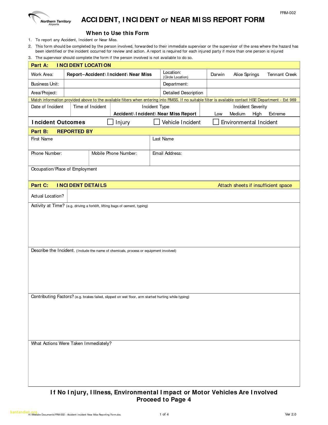 10 Incident Report Sample For Nurses | Resume Samples Regarding Mi Report Template