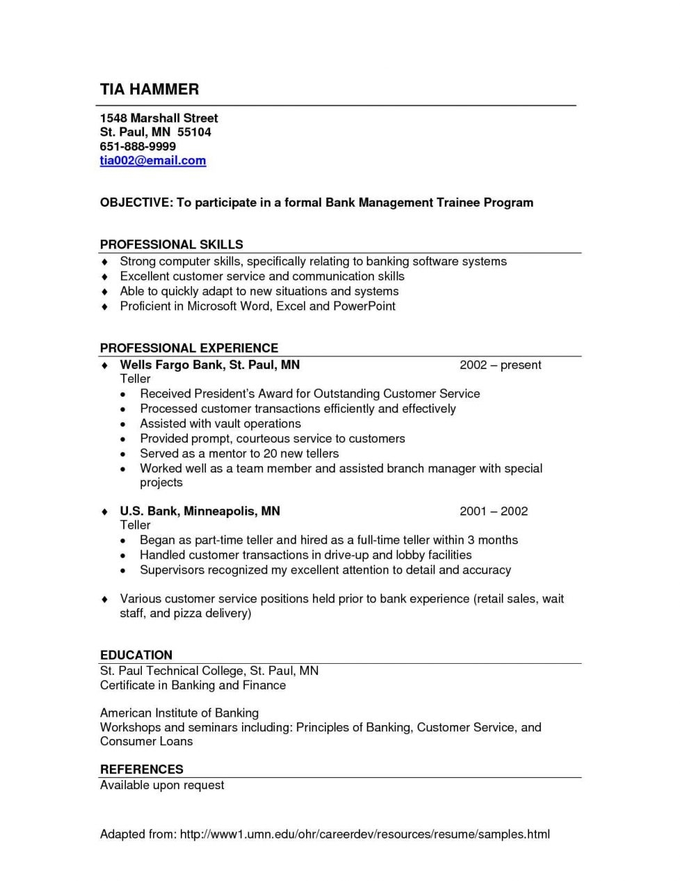10 Resume Template For Word 2013 | Resume Samples With Regard To Resume Templates Word 2013