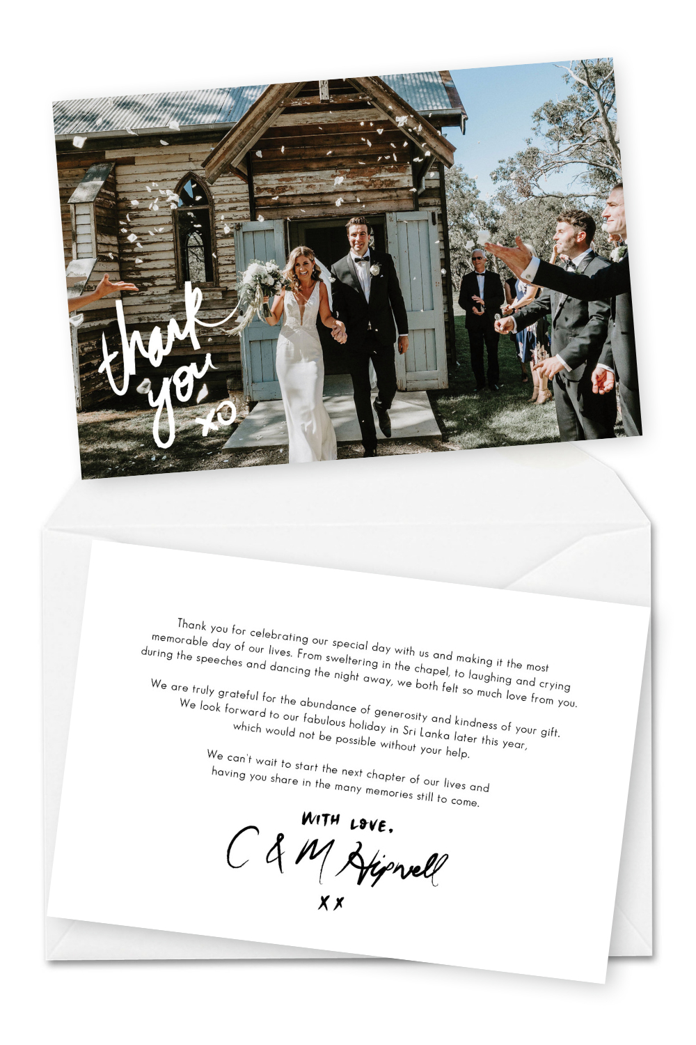 10 Wording Examples For Your Wedding Thank You Cards Inside Template For Wedding Thank You Cards