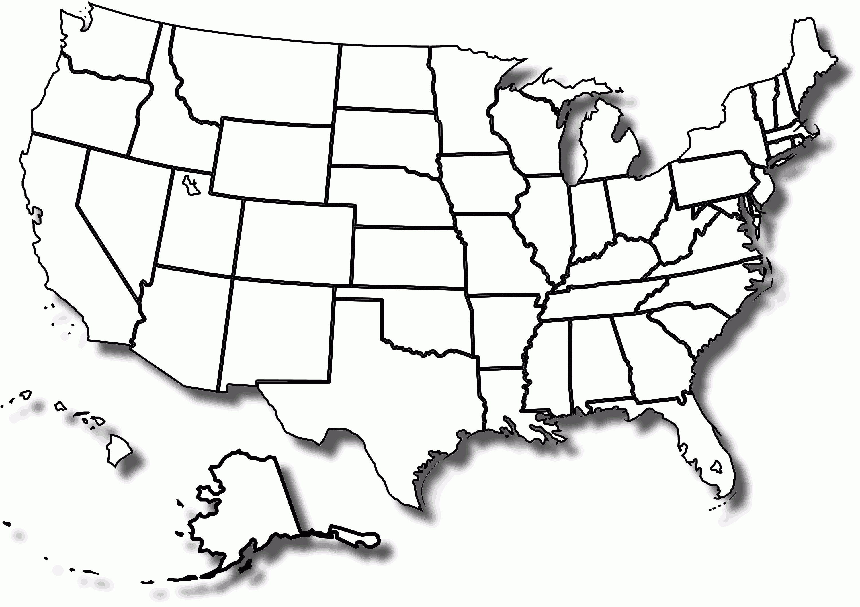 1094 Views | Social Studies K 3 | United States Map, Us Map Regarding United States Map Template Blank