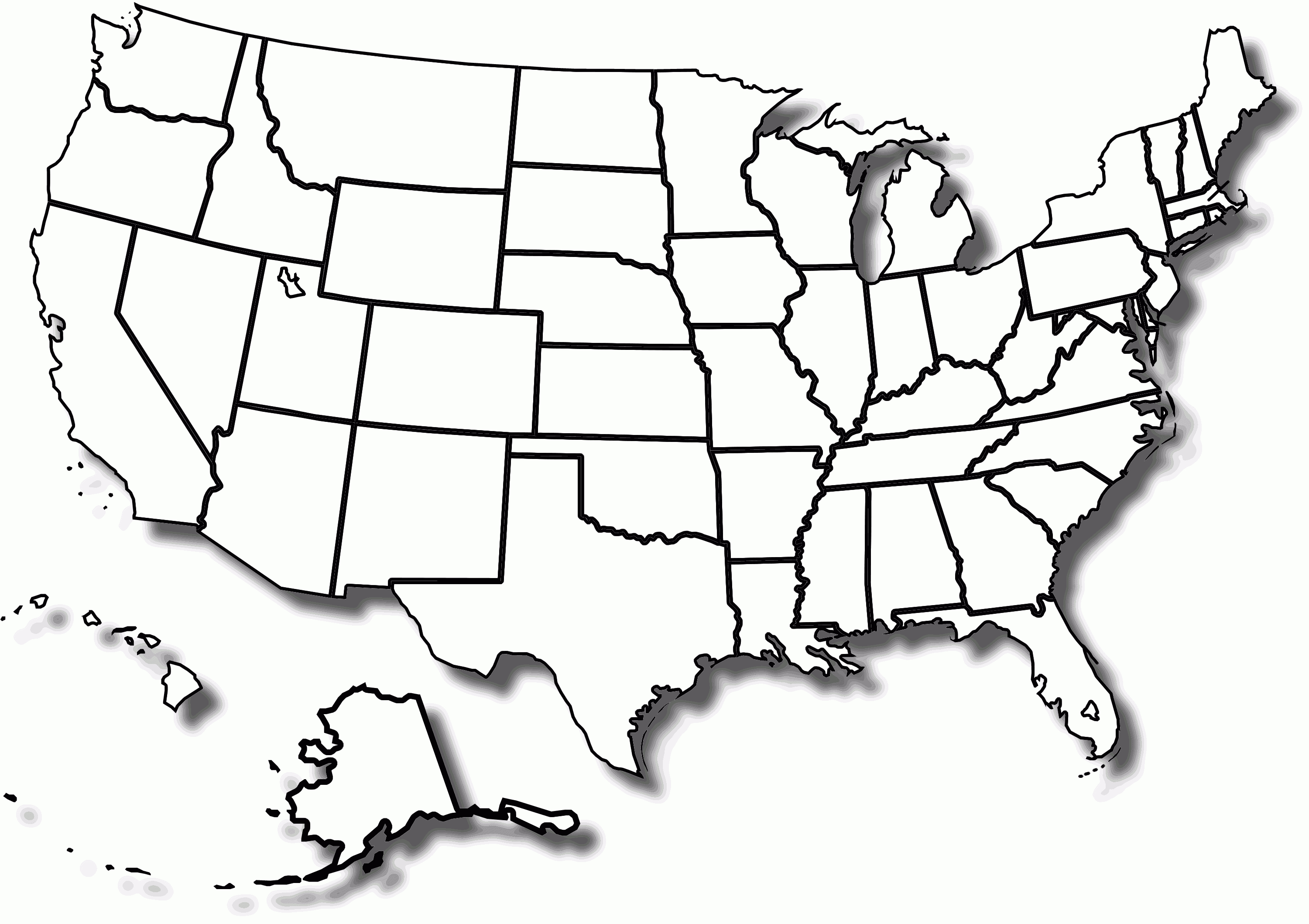 1094 Views | Social Studies K 3 | United States Map, Us Map Throughout Blank Template Of The United States