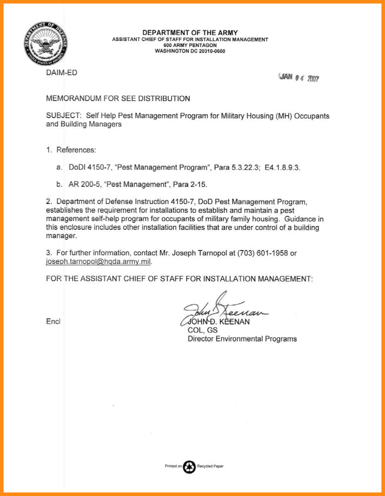 11 12 Example Army Memorandum For Record | Lasweetvida Intended For Army Memorandum Template Word