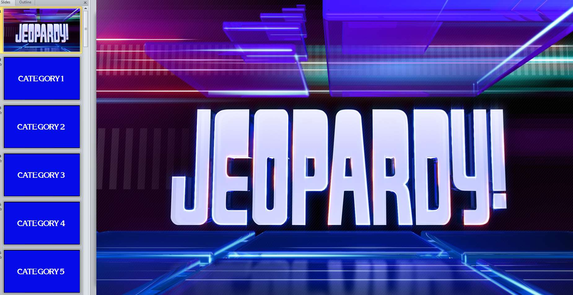11 Best Free Jeopardy Templates For The Classroom Throughout Jeopardy Powerpoint Template With Score