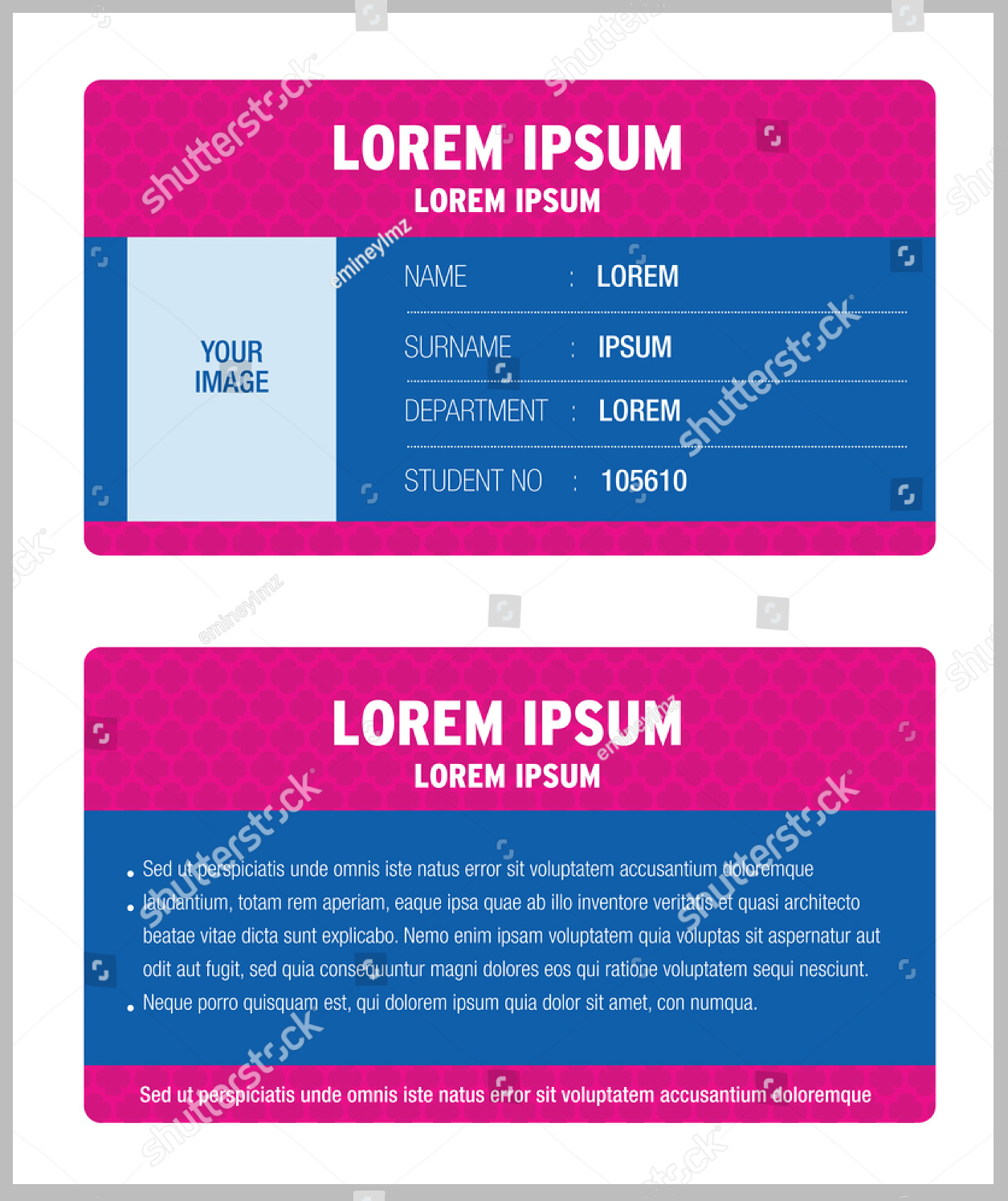 11+ Iconic Student Card Templates - Ai, Psd, Word | Free For Isic Card Template