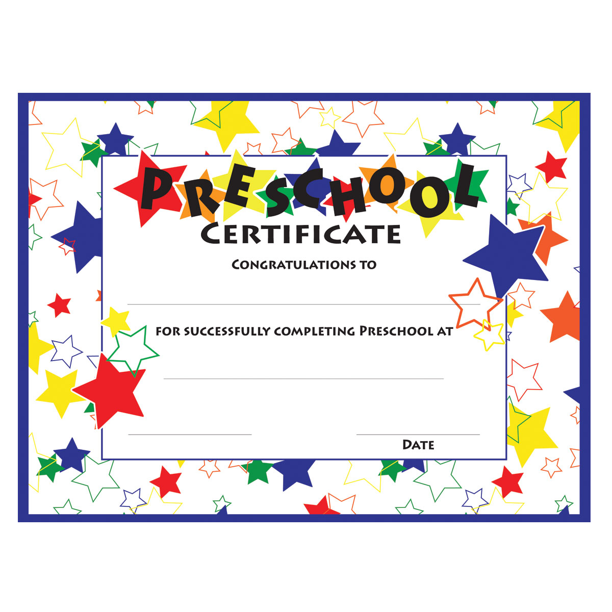 11+ Preschool Certificate Templates – Pdf | Free & Premium Throughout Preschool Graduation Certificate Template Free