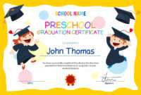11+ Preschool Certificate Templates - Pdf | Free &amp; Premium with regard to Preschool Graduation Certificate Template Free