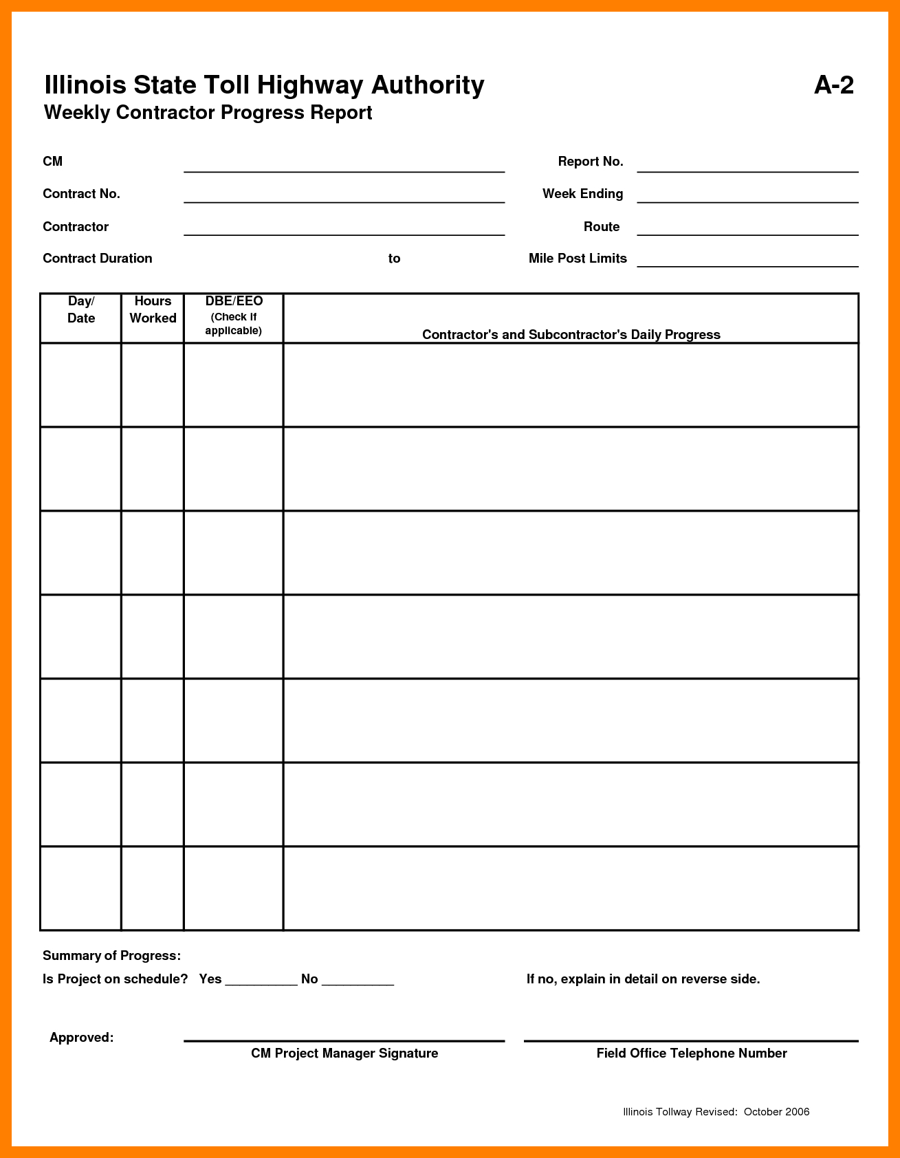 12+ Daily Report Format For Office Staff | Lobo Development In Staff Progress Report Template