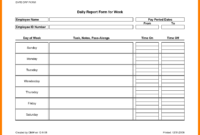 12+ Daily Report Format For Office Staff | Lobo Development pertaining to Employee Daily Report Template
