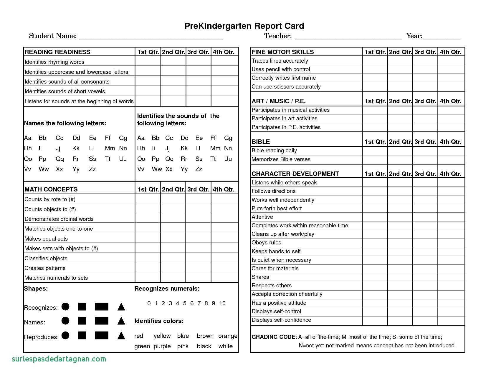 12 Progress Report Example For Students | Proposal Resume For Preschool Weekly Report Template