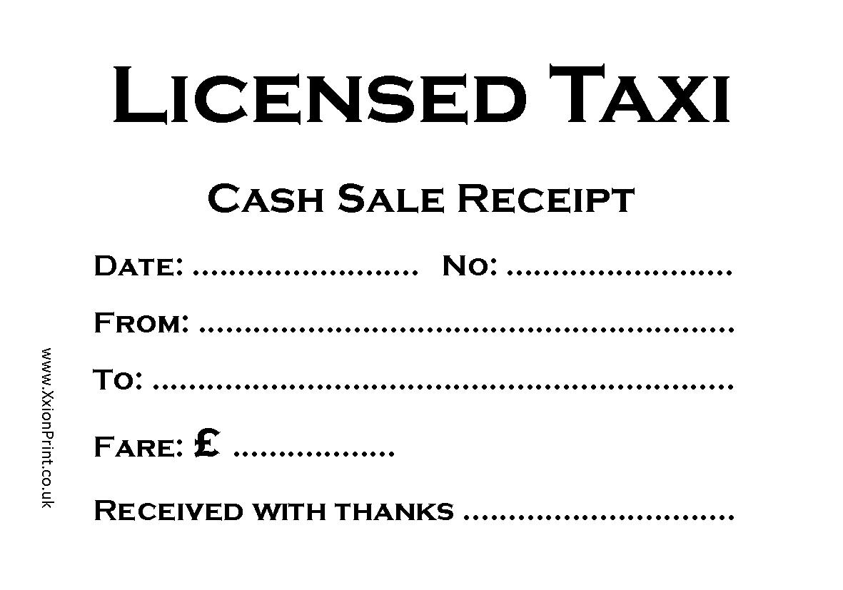 13 Best Photos Of Usa Taxi Cab Receipt Printable – Printable Inside Blank Taxi Receipt Template