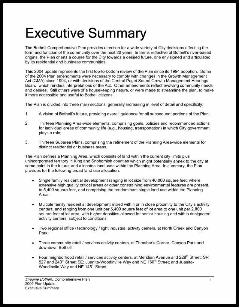 13+ Example Of Executive Summary For A Report | Vigamassi For Template For Summary Report