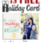 13 Free Photoshop Holiday Card Templates From Becky Higgins In Free Photoshop Christmas Card Templates For Photographers