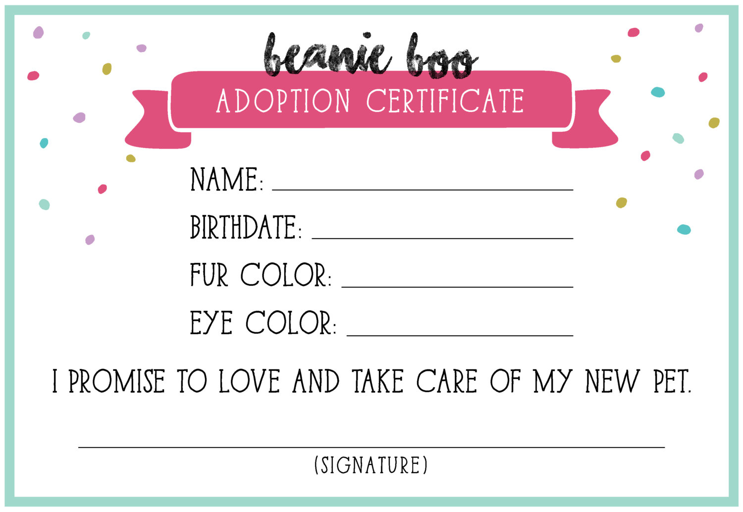 14+ Adoption Certificate Templates | Proto Politics With Toy Adoption Certificate Template