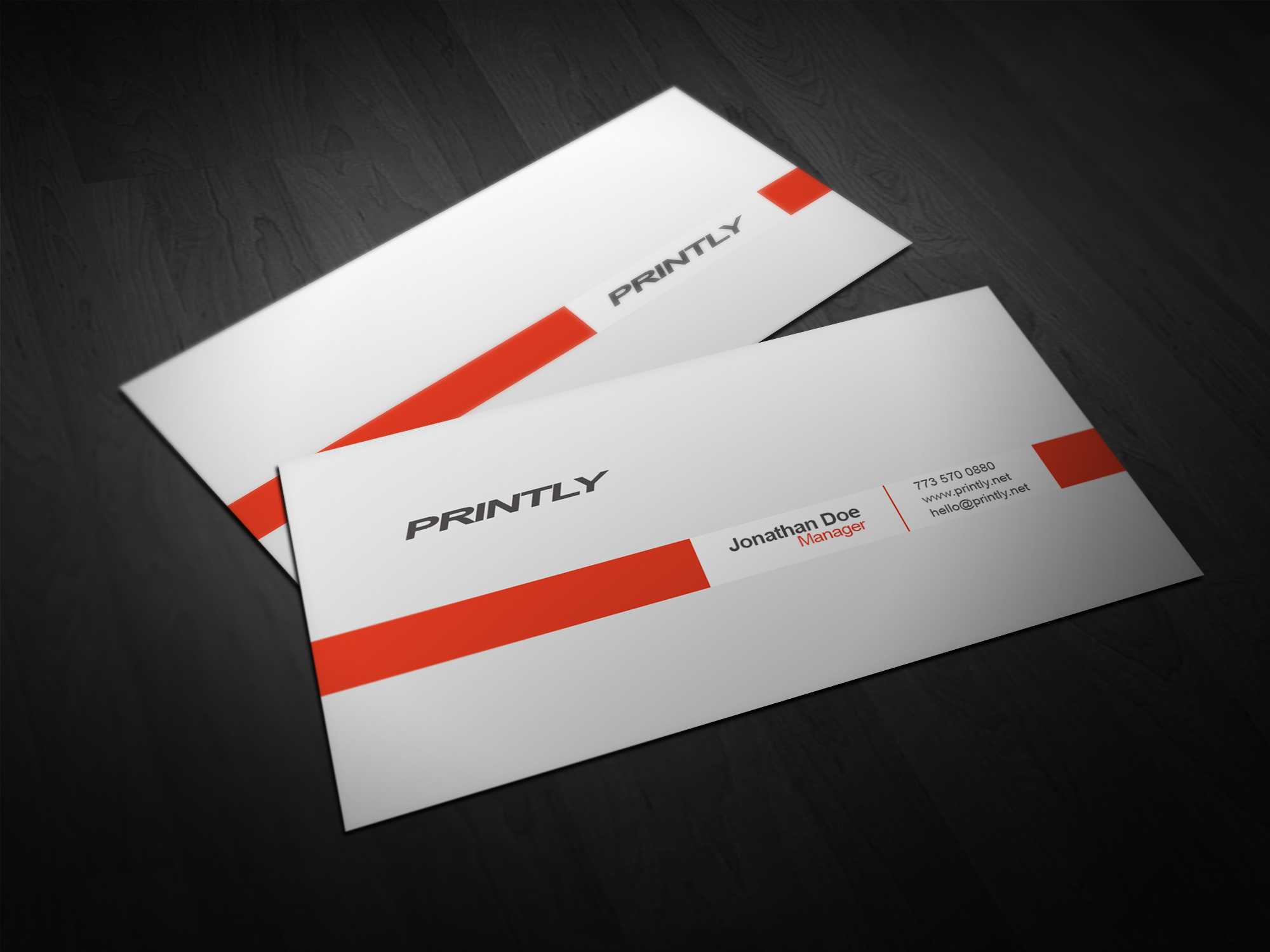 14 Free Business Card Psd Template Images – Free Business Regarding Free Complimentary Card Templates