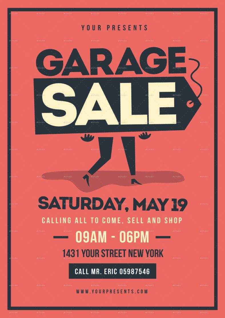 14+ Garage Sale Flyer Designs & Templates – Psd, Ai | Free With Regard To Garage Sale Flyer Template Word