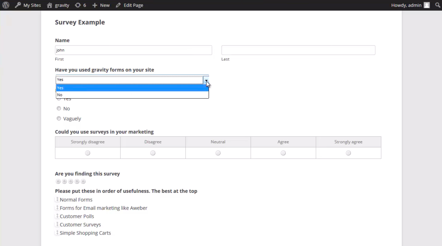 14 Of The Best WordPress Survey Plugins Intended For Poll Template For Word