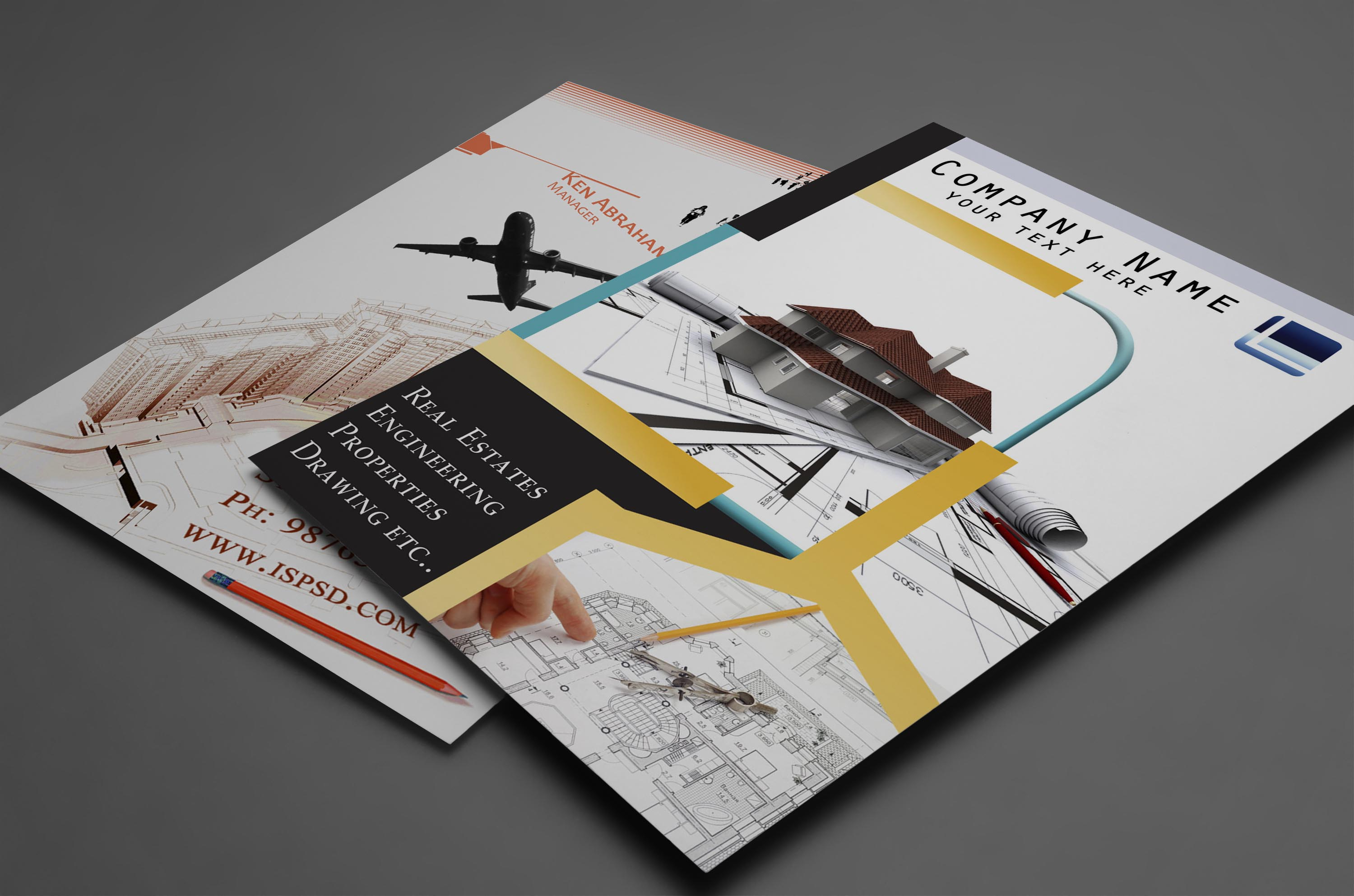 15 A3 Brochure Psd Design Images – Furniture Brochure For Engineering Brochure Templates Free Download