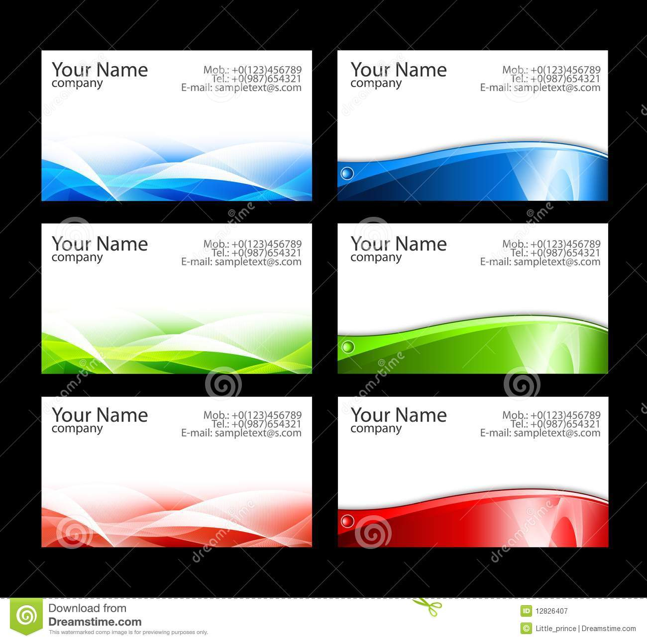 15 Free Avery Business Card Templates Images – Free Business With Regard To Free Business Cards Templates For Word