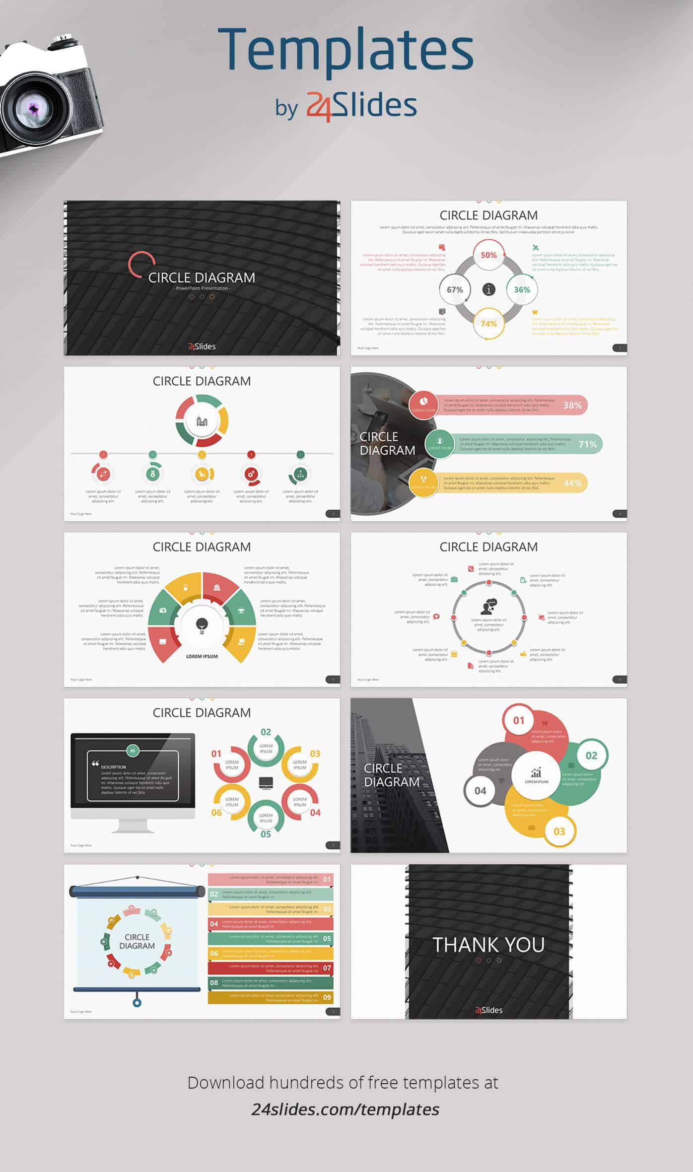 15 Fun And Colorful Free Powerpoint Templates | Present Better With Regard To Powerpoint Photo Slideshow Template