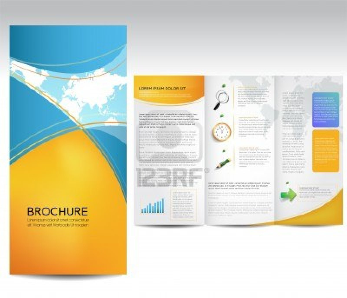 15 Leaflet Template Free Images – Free Blank Brochure Within Free Brochure Template Downloads