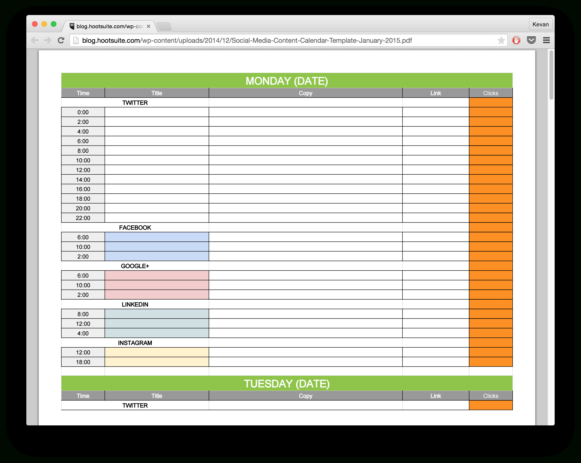 15 New Social Media Templates To Save You Even More Time In Free Social Media Report Template