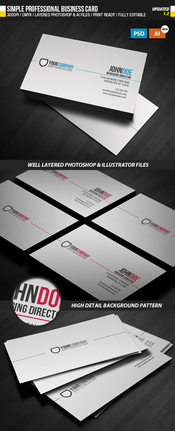 15 Premium Business Card Templates (In Photoshop Inside Double Sided Business Card Template Illustrator