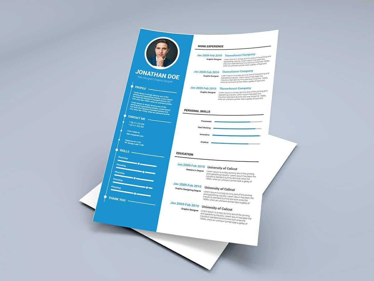 15+ Resume Templates For Word (Free To Download) Intended For Resume Templates Word 2010